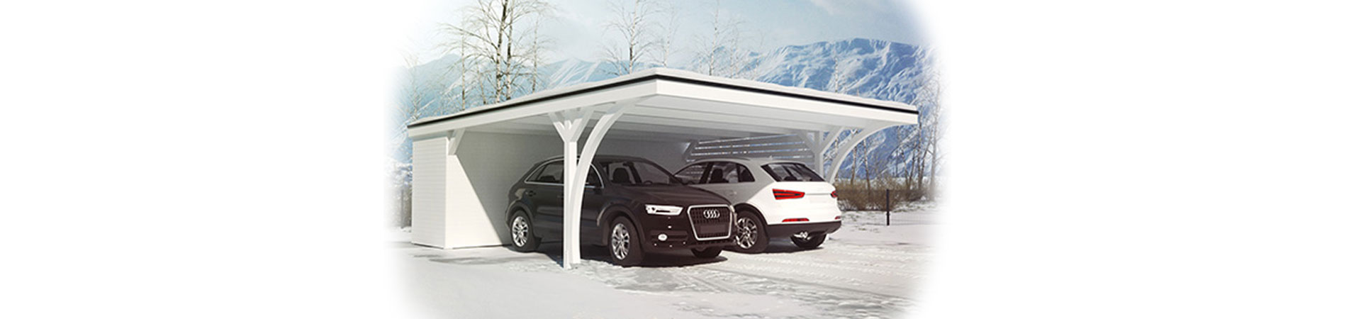 Schneelast-Carport