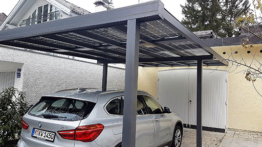 Metall-Carport
