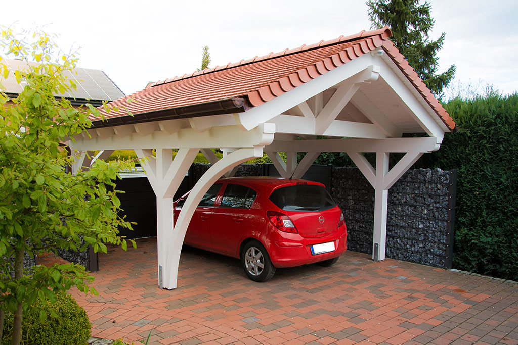 Carport auf kleinem Raum